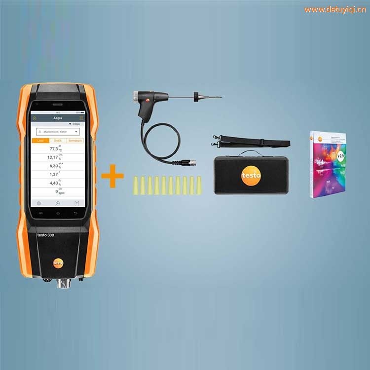 testo300LL長壽命煙氣分析儀基礎款(二組分)0633 3004 72